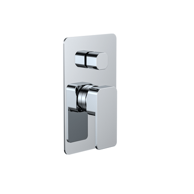 MELA - FLOVA Shower/Bath Wall Mixer Diverter Chrome Tapware – available at Bathroom City Perth