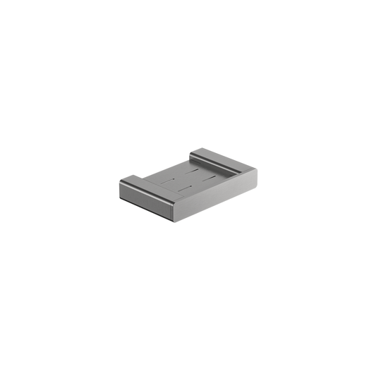 MELA - FLOVA Soap Holder Brushed NickelAccessories – available at Bathroom City Perth