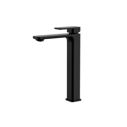 MELA - FLOVA Tall Basin Mixer BlackTapware – available at Bathroom City Perth