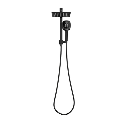 MELA - FLOVA Twin Combo Shower Set without Rail BlackTapware – available at Bathroom City Perth