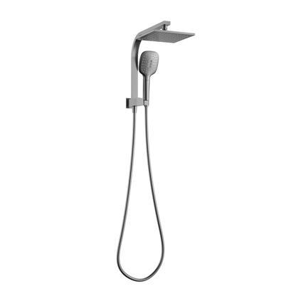 MELA - FLOVA Twin Combo Shower Set without Rail Brushed NickelTapware – available at Bathroom City Perth
