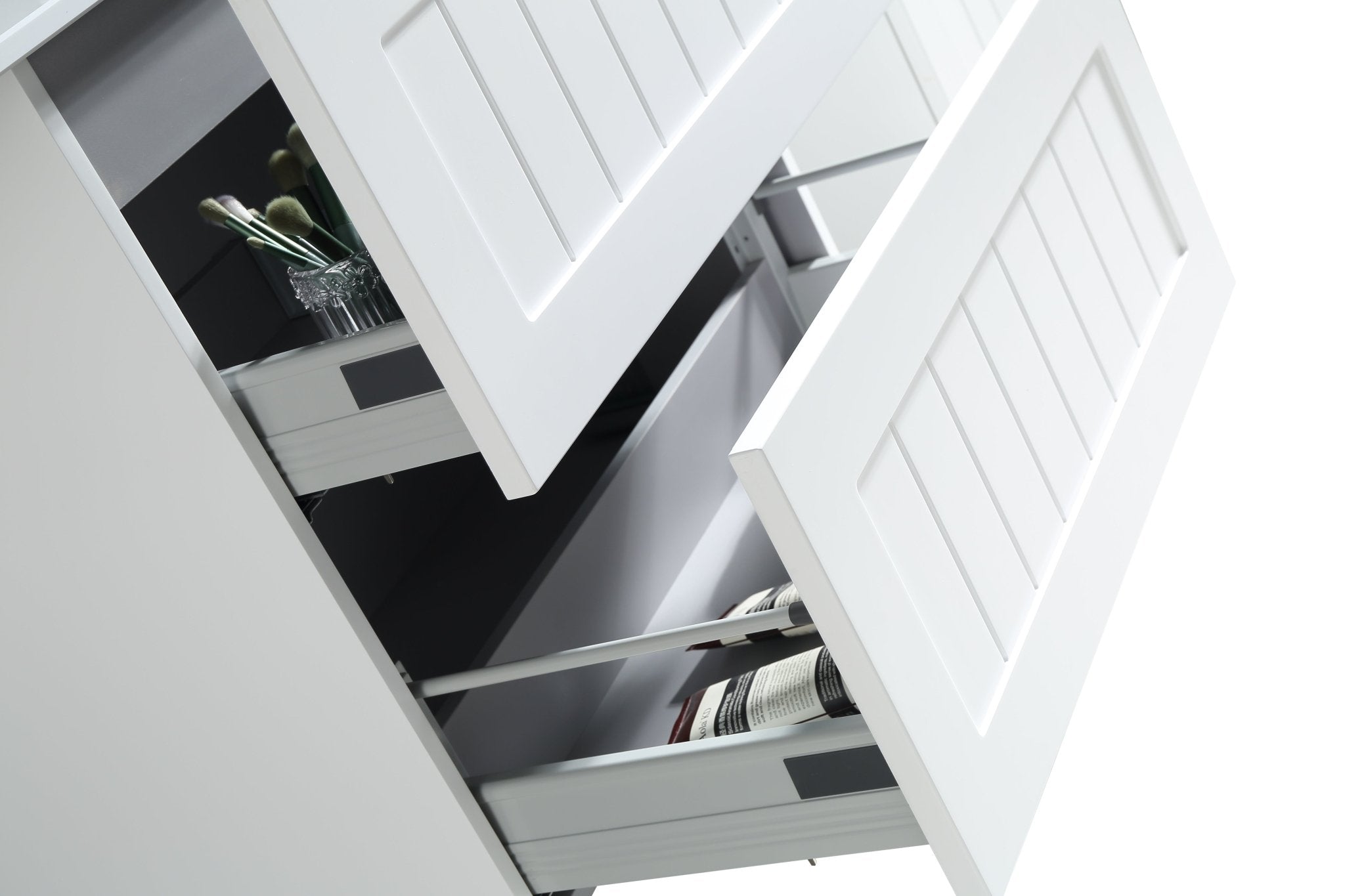 MELA - HAMPTON 1800 Matt White Wall Hung Vanity with 2 Doors & 2 Drawers - Vanities - from our - MELA - supplier–available at Bathroom City Perth