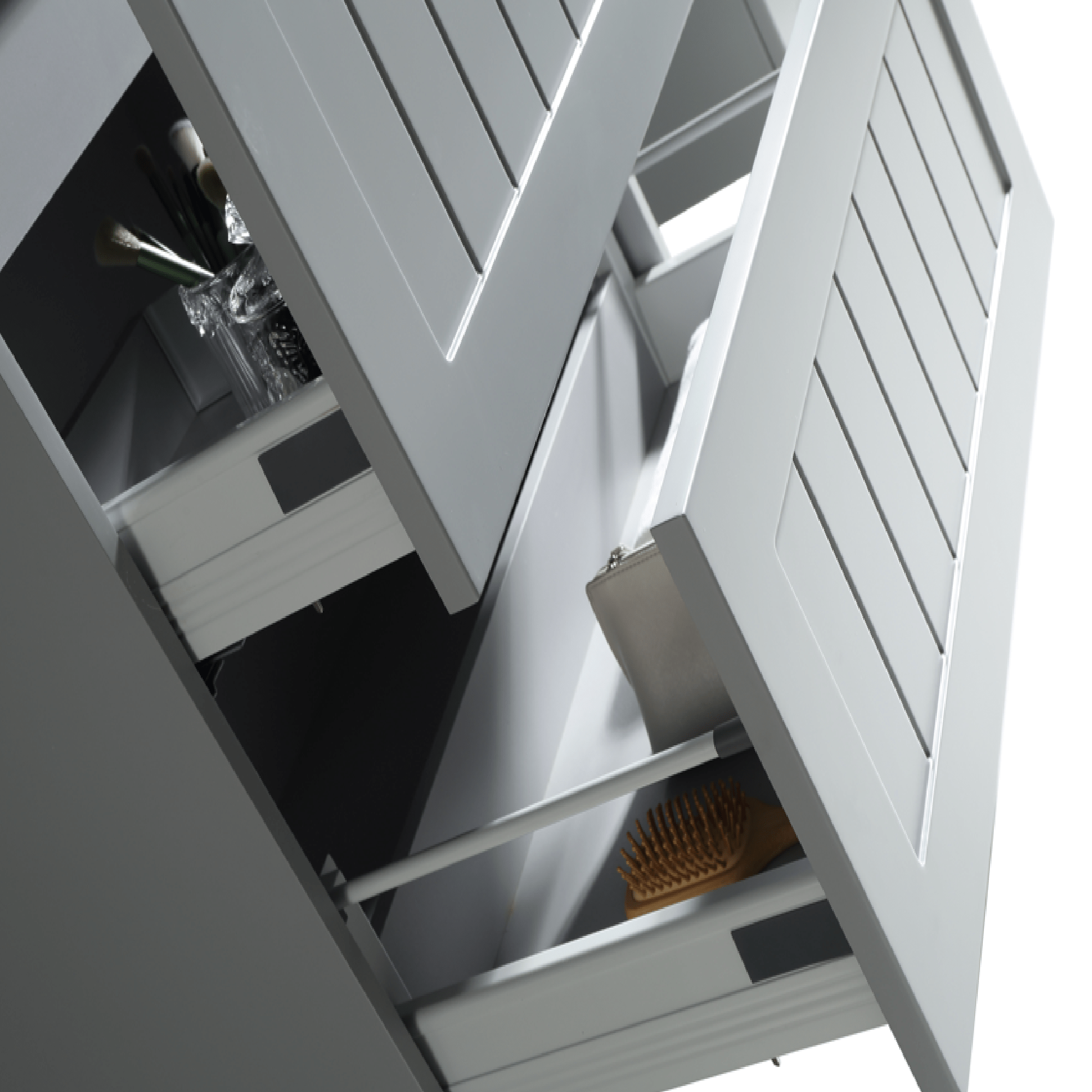 MELA - HAMPTON 600 Matt Grey Wall Hung Vanity with DrawersVanities – available at Bathroom City Perth