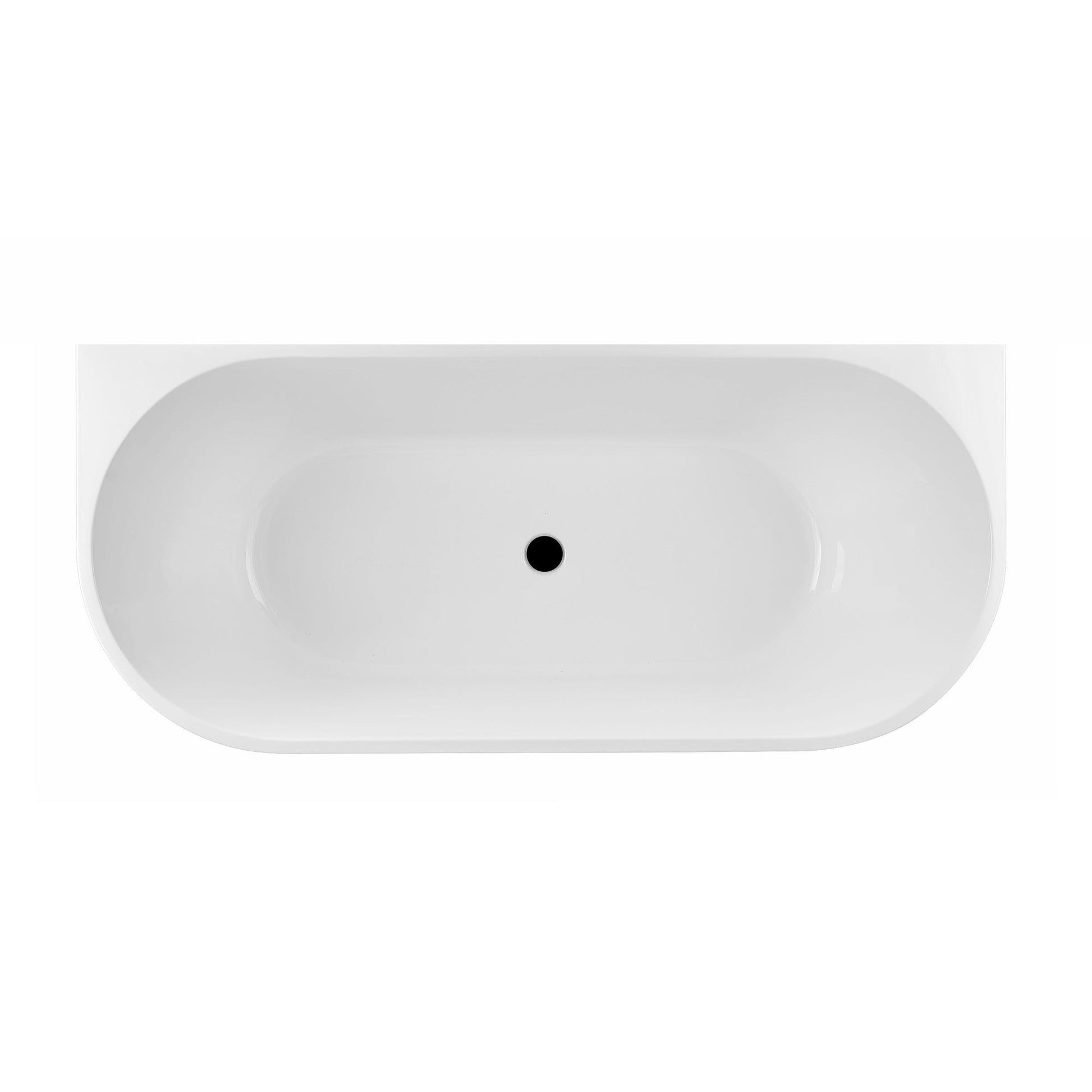 MELA - KORI 1700 Back to Wall Free Standing BathBaths – available at Bathroom City Perth