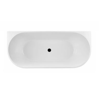 MELA - KORI 1700 Back to Wall Free Standing BathBaths – available at Bathroom City Perth
