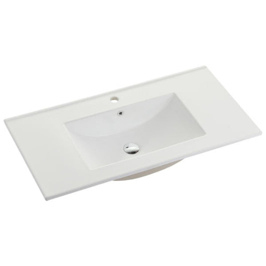 MELA - LUCCA 1500mm Single Ceramic TopBasins – available at Bathroom City Perth
