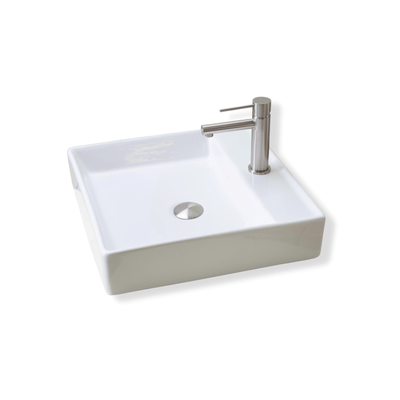 MELA MARCIE 440 above counter vanity basin option set for double vanity installations – available at Bathroom City Perth