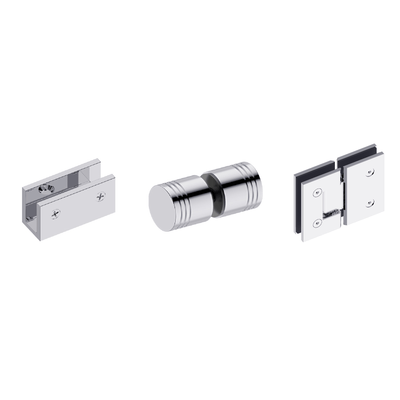 MELA - MORRIS 900x1000mm Frameless Corner Shower ScreenShower Screen – available at Bathroom City Perth