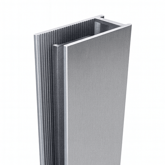MELA - Morris Shower Screen U Channel Brushed Nickel Shower Screen Hardware from our MELA supplier – available at Bathroom City Perth