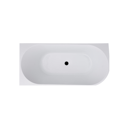 MELA - NOOK 1300 Free Standing Bath Left CornerBaths – available at Bathroom City Perth