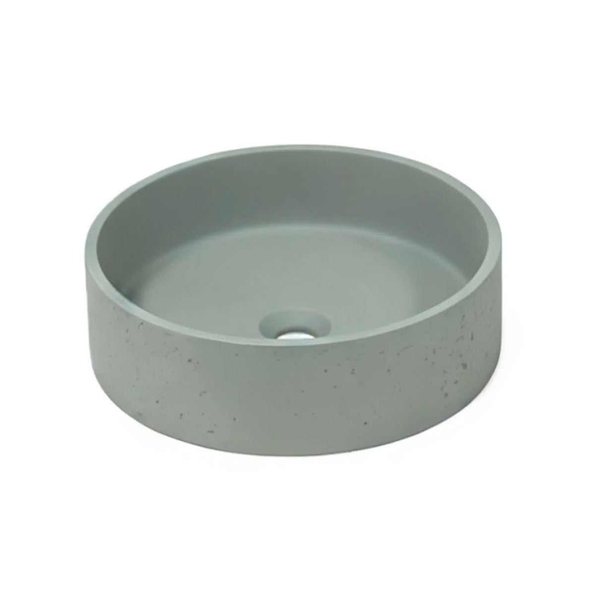 MELA - NUDA Sage Above Counter Concrete Basin-Basins-from our-MELA-supplier–available at Bathroom City Perth
