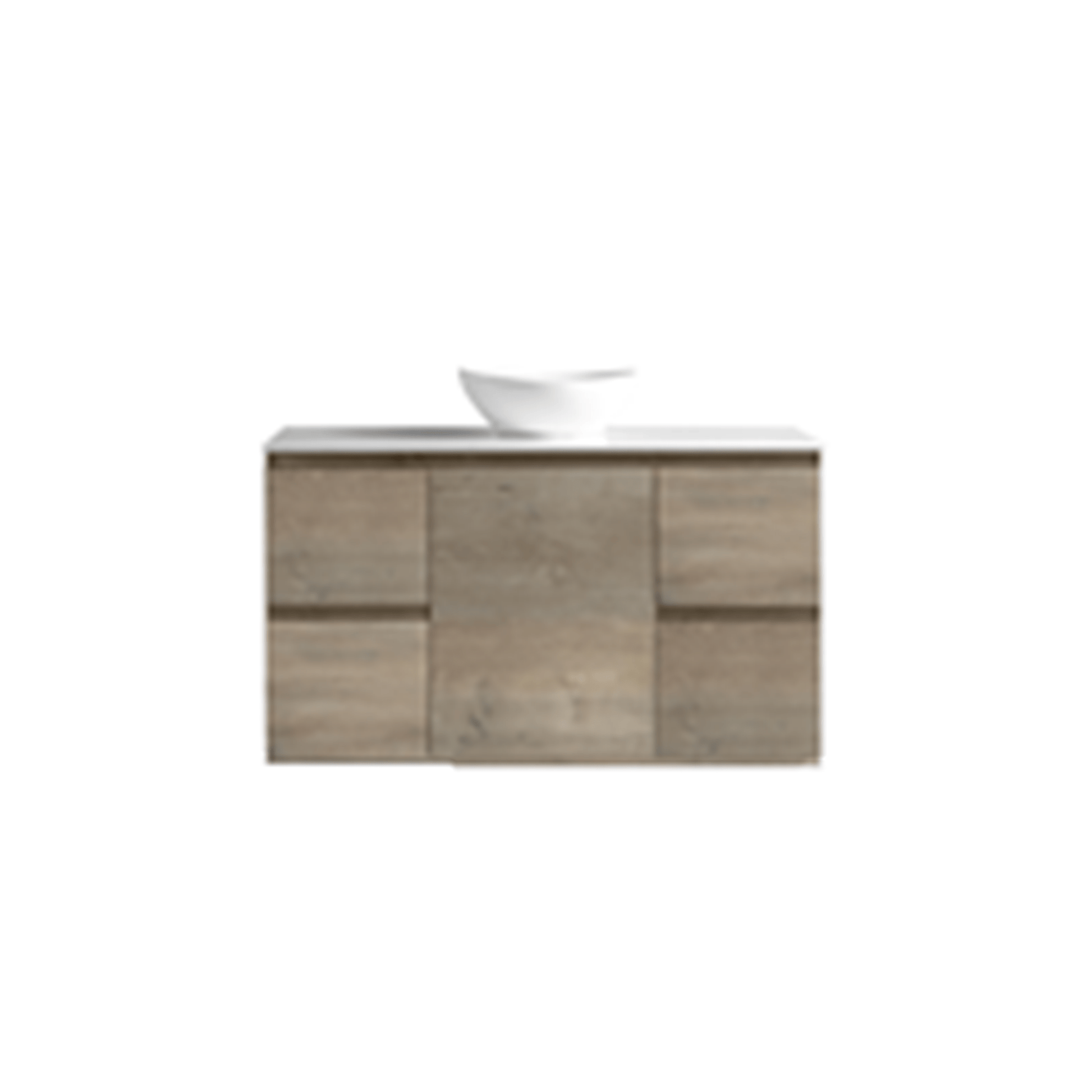 MELA - PADDY 1200 Sorrento Oak Wall Hung Vanity with Door & Drawers - Vanities - from our - MELA - supplier–available at Bathroom City Perth