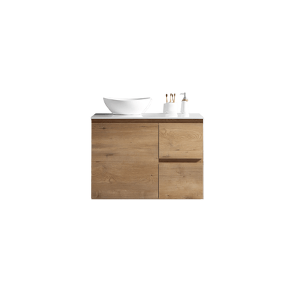 MELA - PADDY 900 Snafell Wall Hung Vanity with Door & Drawers - Vanities - from our - MELA - supplier–available at Bathroom City Perth