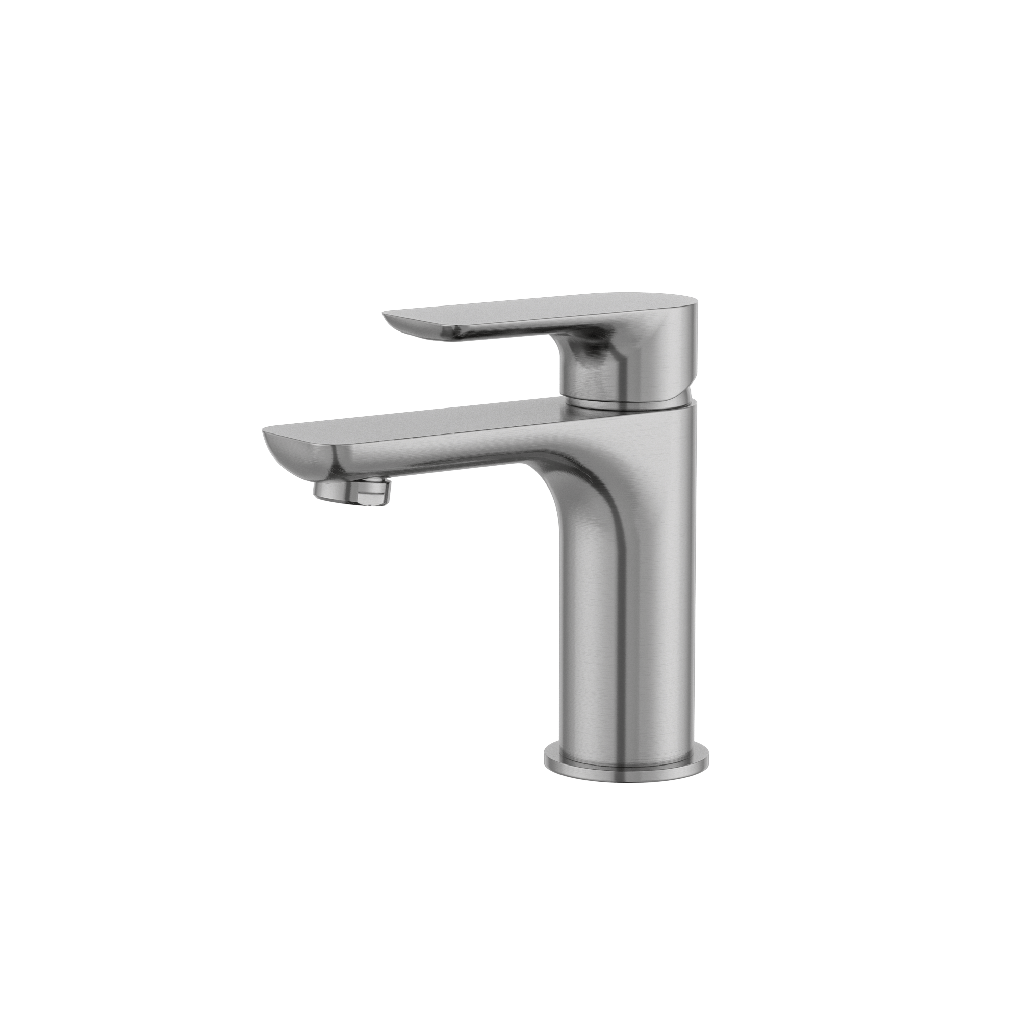 MELA - PALCO Basin Mixer Brushed NickelTapware – available at Bathroom City Perth