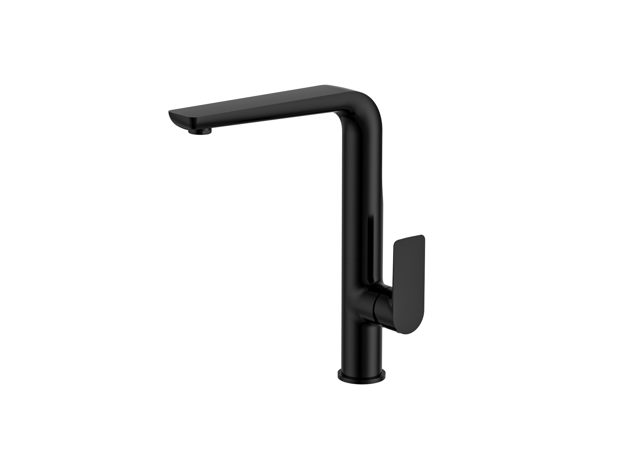 MELA - PALCO Gooseneck Kitchen Mixer Black - Tapware - from our - MELA - supplier–available at Bathroom City Perth