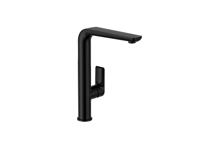 MELA - PALCO Gooseneck Kitchen Mixer Black - Tapware - from our - MELA - supplier–available at Bathroom City Perth
