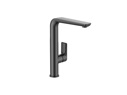 MELA - PALCO Gooseneck Kitchen Mixer Gun Metal - Tapware - from our - MELA - supplier–available at Bathroom City Perth