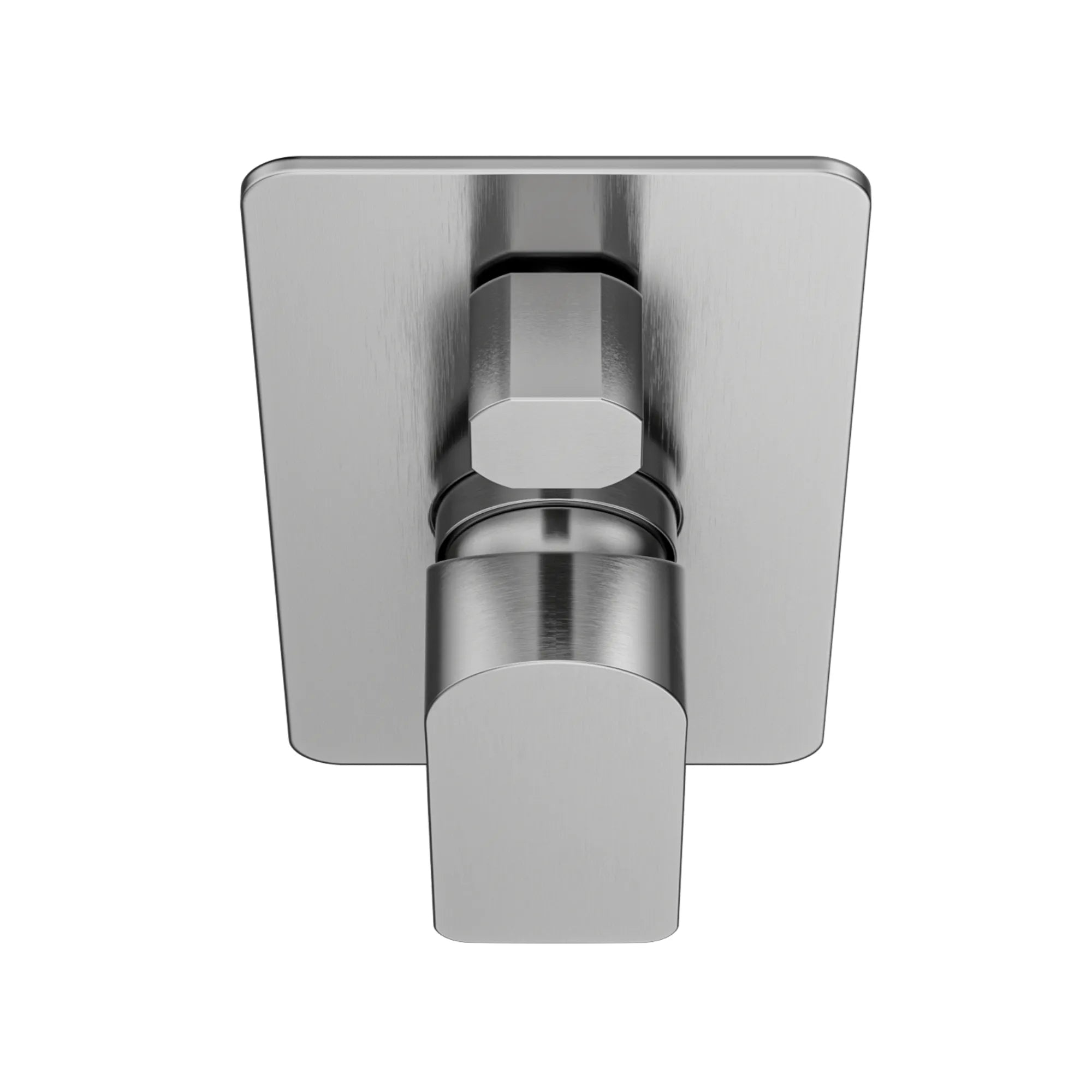MELA - PALCO Shower/Bath Wall Mixer Diverter Brushed Nickel-Tapware-from our-MELA-supplier–available at Bathroom City Perth