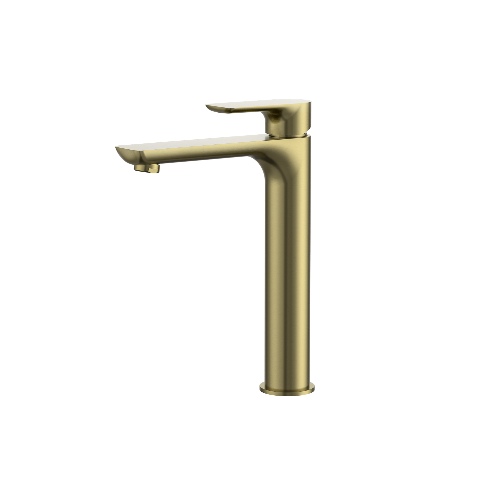 MELA - PALCO Tall Basin Mixer Brushed BrassTapware – available at Bathroom City Perth