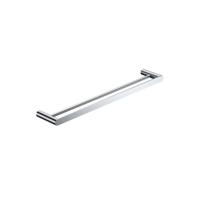 MELA - PALCO/RONDO 600 Double Towel Rail Chrome Accessories – available at Bathroom City Perth