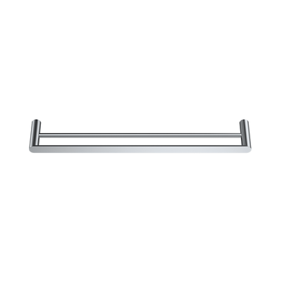 MELA - PALCO/RONDO 600 Double Towel Rail Chrome Accessories – available at Bathroom City Perth