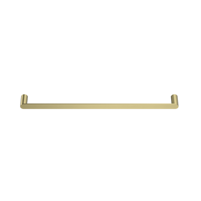 MELA - PALCO/RONDO 600 Single Towel Rail Brushed Brass Accessories – available at Bathroom City Perth