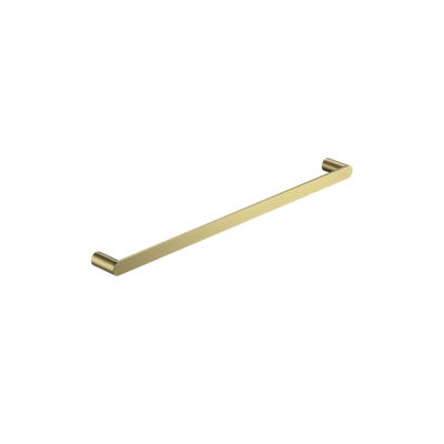 MELA - PALCO/RONDO 600 Single Towel Rail Brushed Brass Accessories – available at Bathroom City Perth