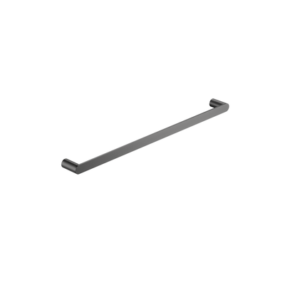 MELA - PALCO/RONDO 600 Single Towel Rail Gun Metal Accessories – available at Bathroom City Perth