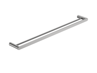 MELA - PALCO/RONDO 800 Double Towel Rail Brushed Nickel - Accessories - from our - MELA - supplier–available at Bathroom City Perth