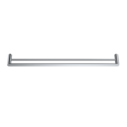 MELA - PALCO/RONDO 800 Double Towel Rail ChromeAccessories – available at Bathroom City Perth