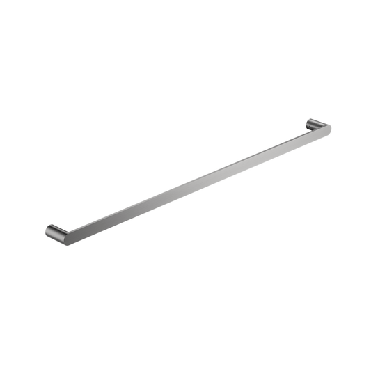 MELA - PALCO/RONDO 800 Single Towel Rail Brushed NickelAccessories – available at Bathroom City Perth