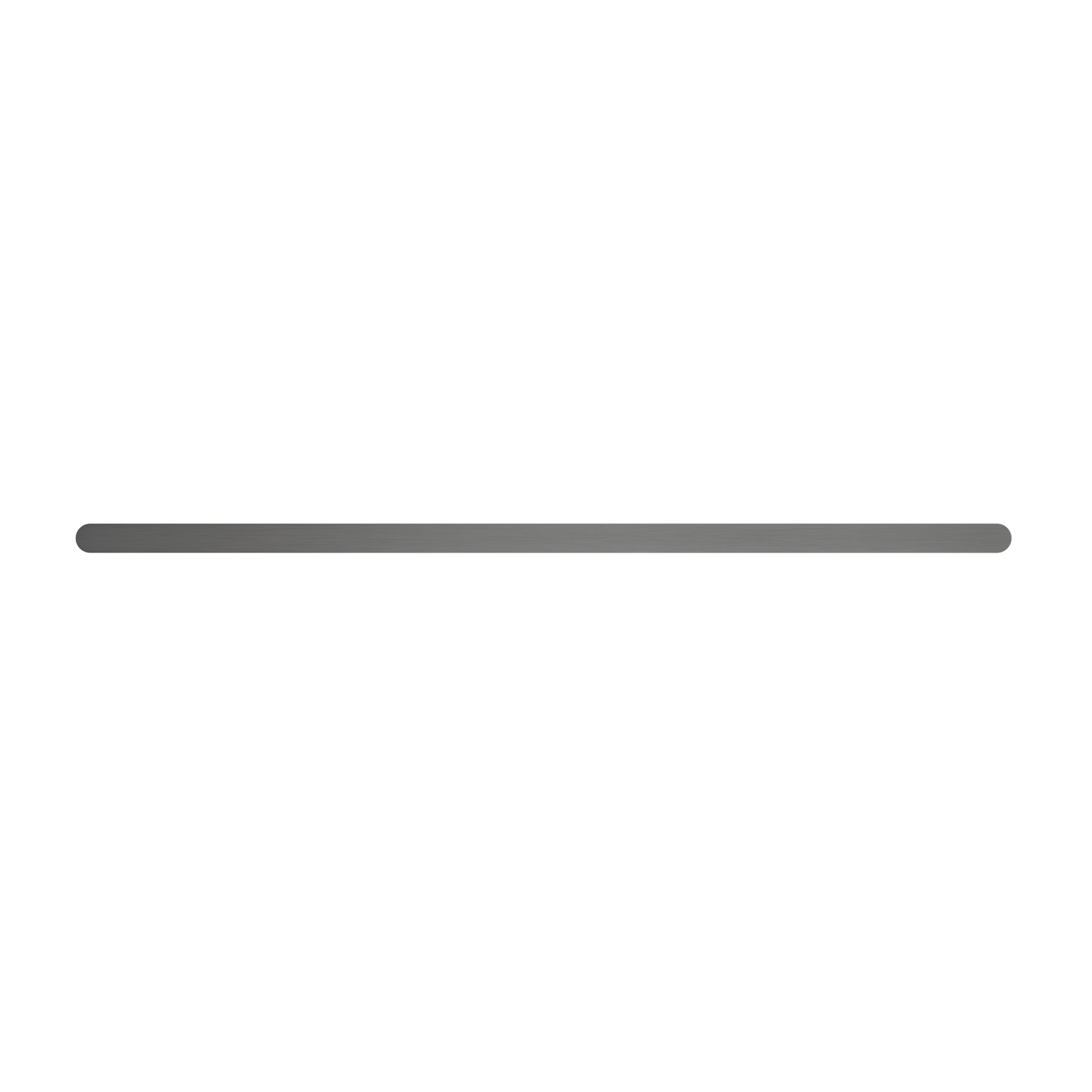 MELA - PALCO/RONDO 800 Single Towel Rail Gun MetalAccessories – available at Bathroom City Perth