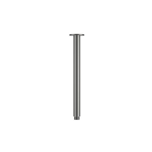 MELA - PALCO/RONDO Ceiling Arm Brushed Nickel Tapware from our MELA supplier – available at Bathroom City Perth