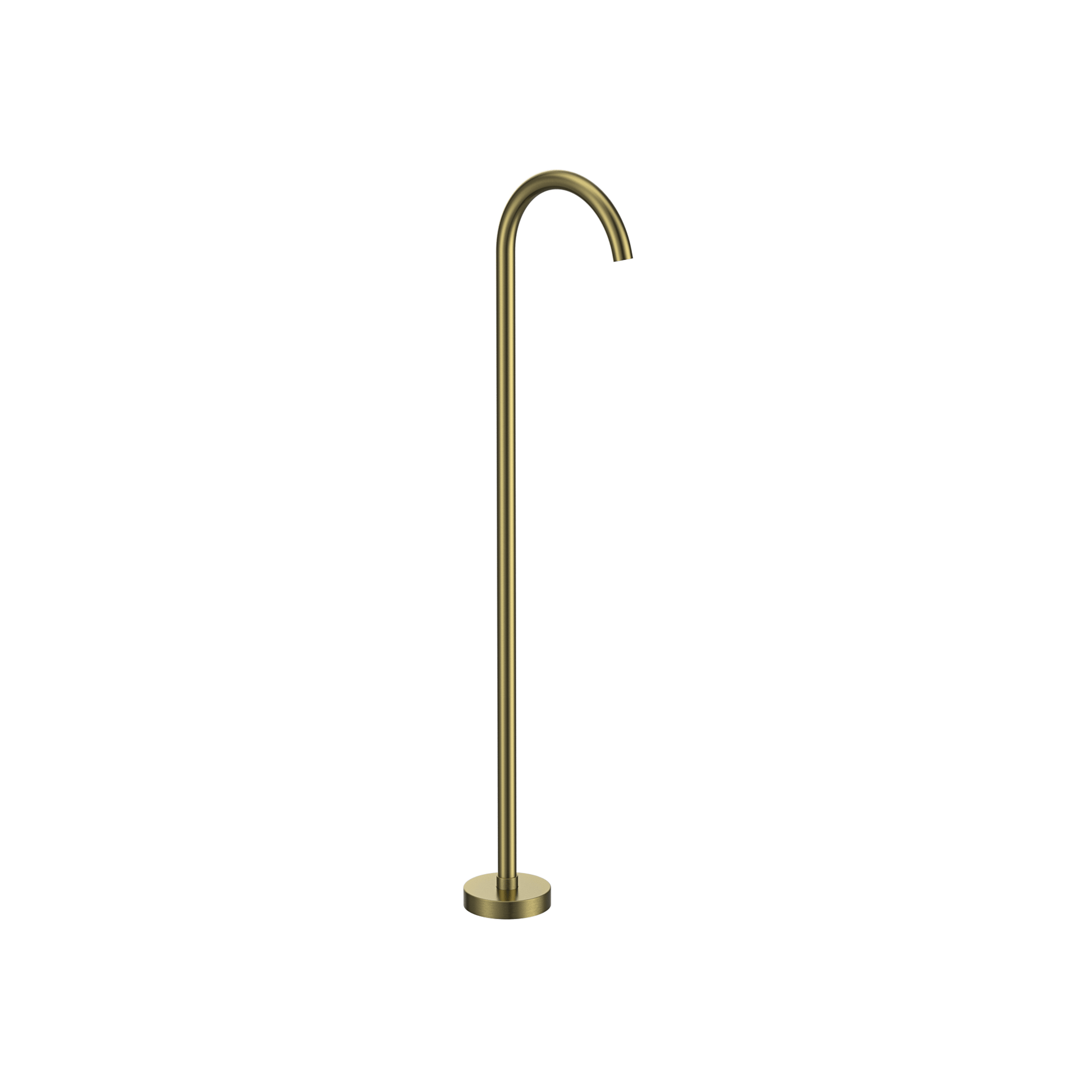 MELA - PALCO/RONDO Free Standing Bath Spout Brushed BrassTapware – available at Bathroom City Perth