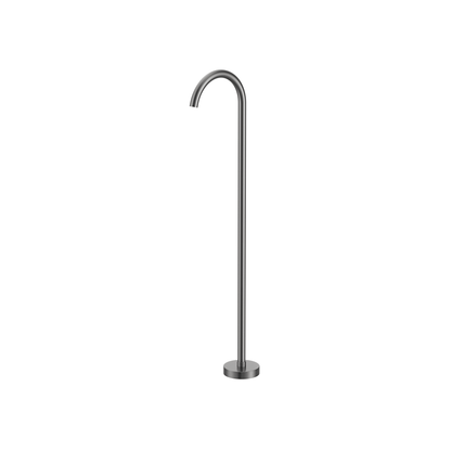 MELA - PALCO/RONDO Free Standing Bath Spout Brushed NickelTapware – available at Bathroom City Perth