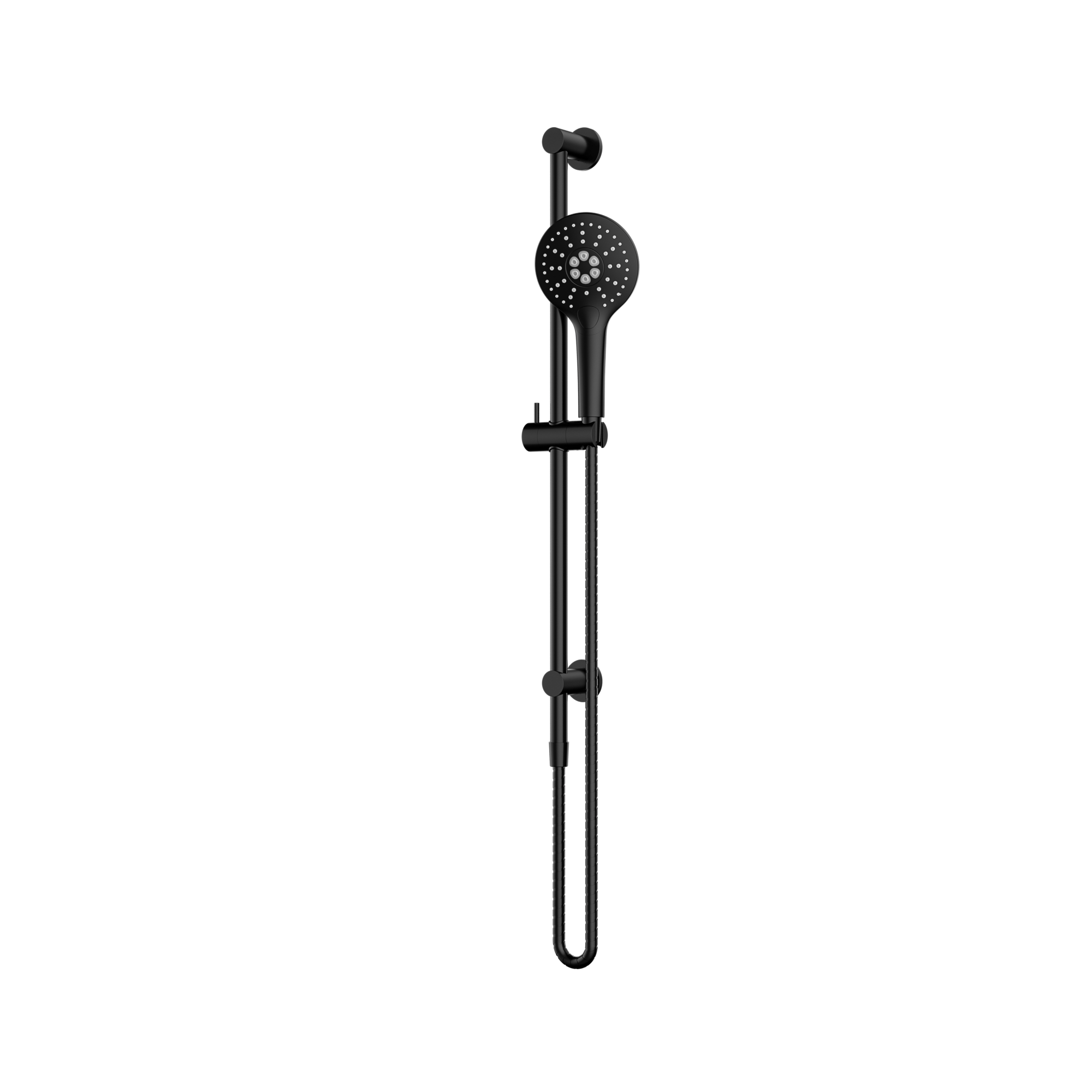 MELA - PALCO/RONDO Hand Shower Set with Rail BlackTapware – available at Bathroom City Perth