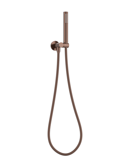 MELA - PALCO/RONDO Hand Shower Set without Rail Brushed Copper Tapware from MELA - supplier–available at Bathroom City Perth