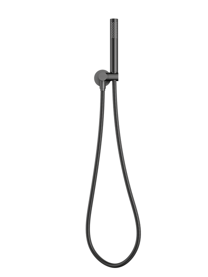 MELA - PALCO/RONDO Hand Shower Set without Rail Gun Metal - Tapware - from our - MELA - supplier–available at Bathroom City Perth