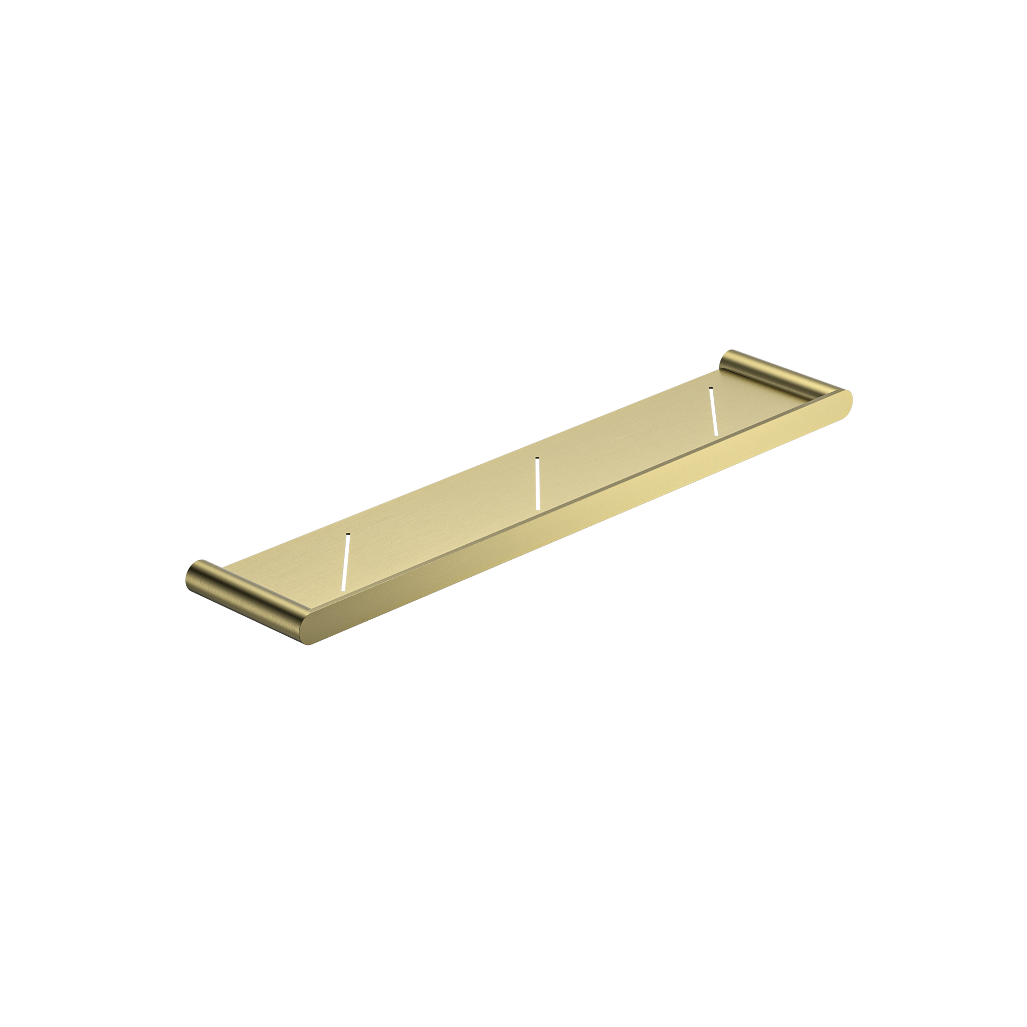MELA - PALCO/RONDO Shelf Holder Brushed BrassAccessories – available at Bathroom City Perth