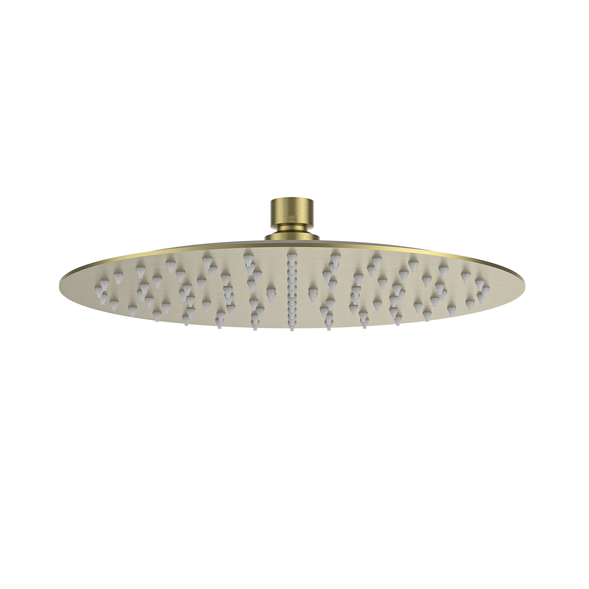 MELA - PALCO/RONDO Shower Head Brushed BrassTapware – available at Bathroom City Perth