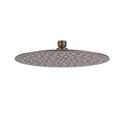 MELA - PALCO/RONDO Shower Head Brushed CopperTapware – available at Bathroom City Perth