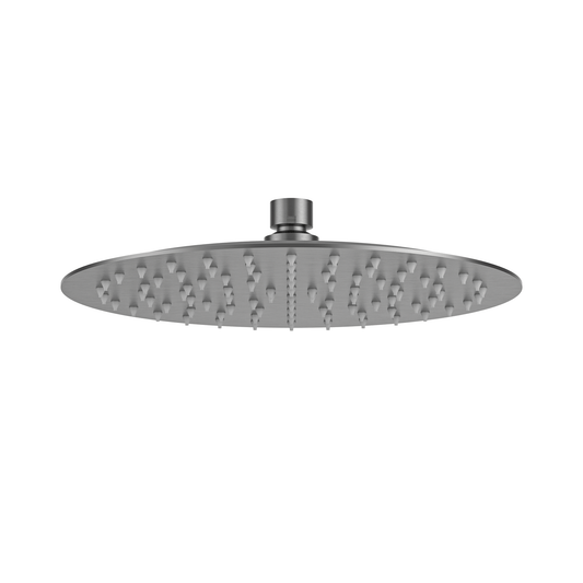 MELA - PALCO/RONDO Shower Head Brushed NickelTapware – available at Bathroom City Perth