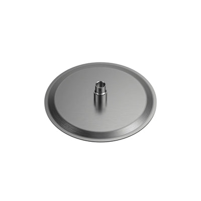 MELA - PALCO/RONDO Shower Head Brushed Nickel-Tapware-from our-MELA-supplier–available at Bathroom City Perth