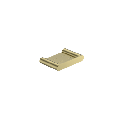 MELA - PALCO/RONDO Soap Holder Brushed BrassAccessories – available at Bathroom City Perth