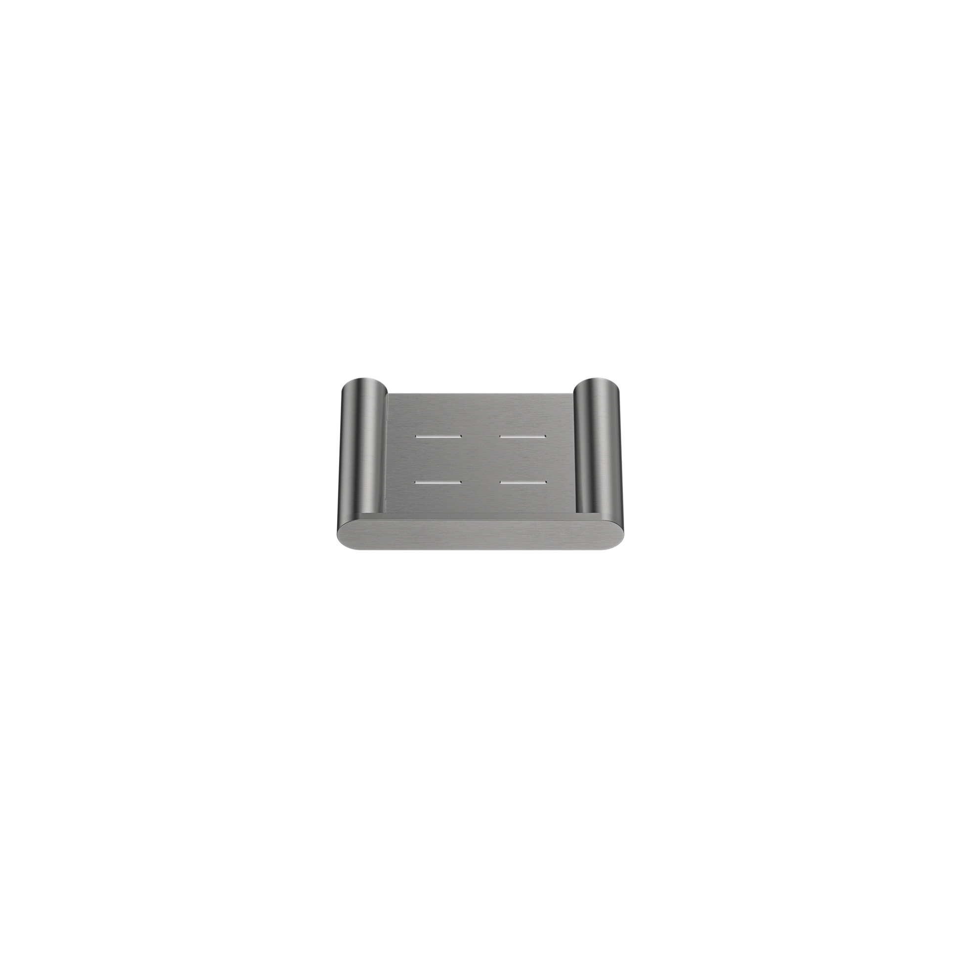 MELA - PALCO/RONDO Soap Holder Brushed NickelAccessories – available at Bathroom City Perth