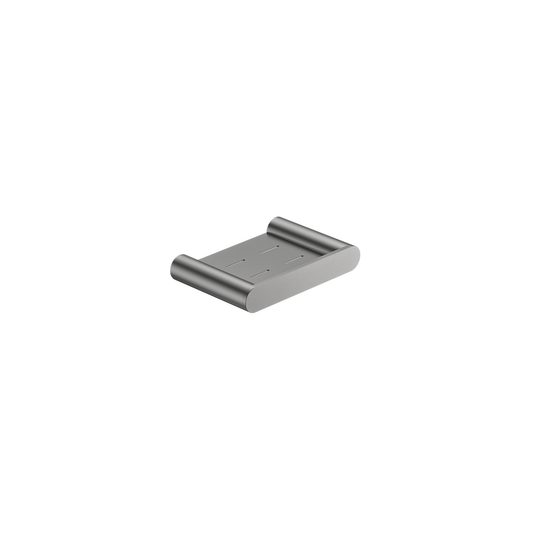 MELA - PALCO/RONDO Soap Holder Brushed NickelAccessories – available at Bathroom City Perth
