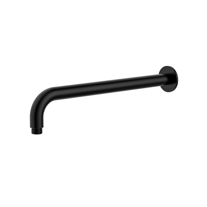 MELA - PALCO/RONDO Straight Shower Arm Black Tapware from our MELA supplier – available at Bathroom City Perth