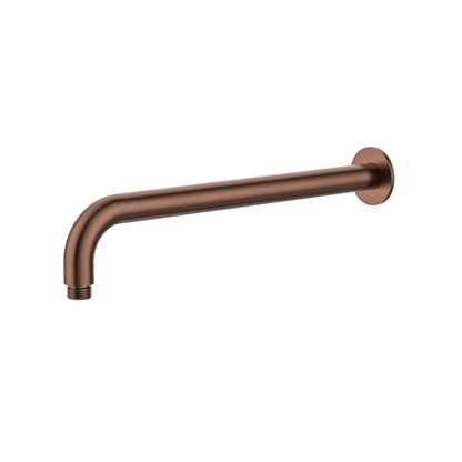MELA - PALCO/RONDO Straight Shower Arm Brushed Copper Tapware from our MELA supplier – available at Bathroom City Perth
