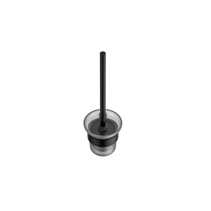 MELA - PALCO/RONDO Toilet Brush Holder BlackAccessories – available at Bathroom City Perth