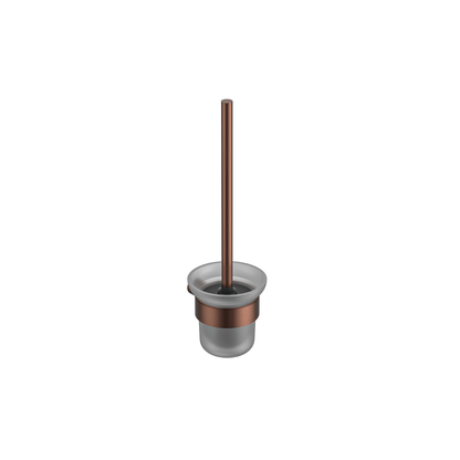 MELA - PALCO/RONDO Toilet Brush Holder Brushed Copper Accessories from Mela – available at Bathroom City Perth